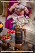 پارچ مسی دست‌ساز با طراحی لوکس