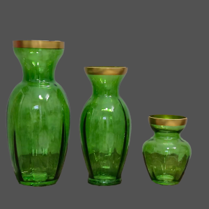 گلدان شیشه ای دست ساز