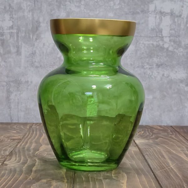گلدان شیشه ای دست ساز